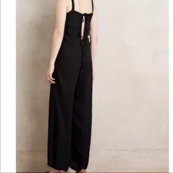 Anthropologie LACAUSA Cleo Jumpsuit black-xsmall - Picture 2 of 13